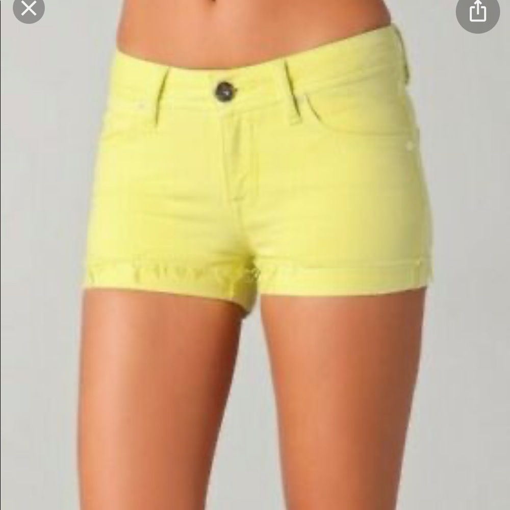 DL1961 Cameron Pin Up Shorts Merengue